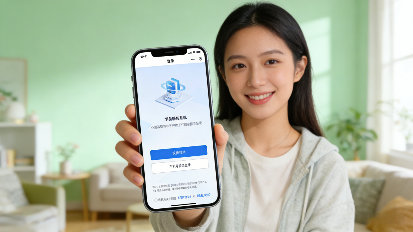 心理咨询师水平评价工作综合服务系统学员服务系统操作说明